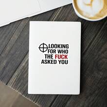 1片 3英吋 1片 3英吋「Looking For F Asked You」幽默諷刺成人趣味貼紙，適用於筆電、水壺、筆記本、杯子，適合學生、教師、上班族、創意工作者、零售人員、通勤者及喜愛大膽毒舌風格的人 - A - 查看 5