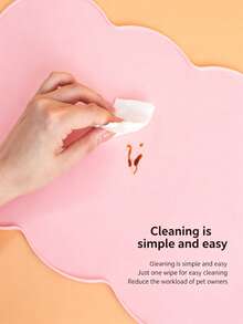 1/2pcs Pet Silicone Feeding Mat, Indoor Pet Mat, Cat Food Mat, Non-Slip Waterproof Leak-Proof Feeding Mat, Easy To Clean, Suitable For Small To Medium Pets, Home, Travel, Cat Supplies, Home Decor, Kitchen Accessories - Multicolor - View 6