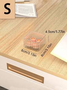 10/9/7/6/4/1 Pc Clear Cosmetic Drawer Organizer, For Vanity, With 5 Different Sizes Clear Plastic Drawer Organizers, Makeup Display Case, Classified Storage Container, Suitable For Placement On Dressing Tables, - Transparent - View 6