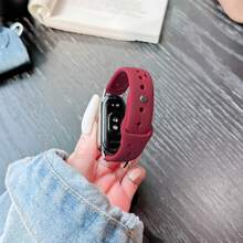 Exquisite And Gorgeous Strap Design, Multifunctional Daily Strap, Featuring Durable And Breathable Hollow Out Star Language Silicone Buckle Design, Suitable For Xiaomi Band 10/9/8 Models. Quick Release Buckle Design, Supports NFC Version Sharing, Beautiful And Elegant Strap, Smart Sports Strap Accessory For Couples - Multicolor - View 4