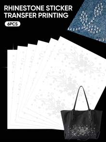 12PCS Jasmine Flower Rhinestone Iron-On Patch Iridescent Lace Applique For DIY Clothing, Jackets, Dresses & Gymnastics Wear - SG-125 - View 14