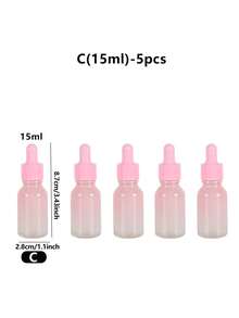 1pc/2pcs/5pcs 5ml-100ml Graduated Dropper Bottle, Reagent Eye Drops Glass Essential Oil Liquid Dropper Bottle, Refillable Travel Perfume Bottle Container, Cosmetics, Vanity, Travel, Cheap, Makeup Tools, Cheap Goods, Gift, Women's Gift, Travel Bottles - View 18