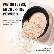 danche Oil Control Loose Setting Baking Powder With Powder Puff, Micronized Soft‑Focus Matte Finishing Powder, Blur Pores & Fine Lines, Paraben‑Free With Tocopheryl Acetate & Rice Starch, For All Skin Tones Daily Makeup - Multicolor - View 9