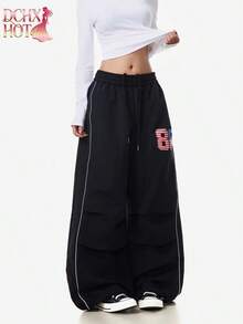 Women Sweatpants - Black - View 9