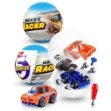 5-Piece Surprise Race Car Driver-Themed Novelty Unboxing Toy Collection Mini Capsules, Produced By ZURU(Random) - Multicolor - View 1