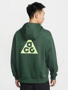 Nike 男款 AS M ACG DF MAGIC HOUR 針織運動衫 IO9668-323 - 綠色 - 查看 2