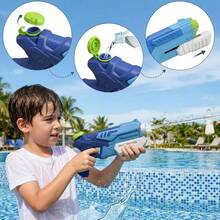 2pzs Pistola De Agua Juguete Playa Patio Lanzadores De Agua - Azul - Ver 7
