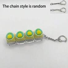 Cat Paw Keycap Keychain, Cute Couple Key Ring, Creative Men's Keychain, Holiday Gift & Bag Charm - Color - View 11