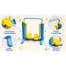 1pc Home Storage Assembleable Phone Stand, Creative Lazy Binge-Watching Cute Desktop Ornament Stand, Fitness Equipment Phone Stand - Blue - View 4