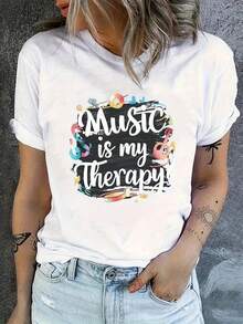 Women T-Shirts - White - View 1