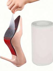 1pc High Heel Sole Non-Slip Pad, Noise-Reducing Trimmable Sole Protector, Wear-Resistant Self-Adhesive Non-Slip Sticker, Extended Non-Slip Sticker - A - View 1