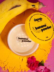Pó Solto Banana Powder Dapop | Pó Facial para Selar Maquiagem e Acabamento Profissional - Damasco - Visão 6