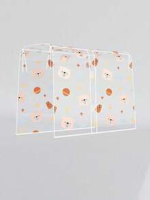 Household Balcony Clothes Drying Cover, Bird Dropping And Rainproof, Waterproof Outdoor Drying Rack Cover For Clothes And Blankets, Dustproof And Moisture-Proof Clothing Storage Cover,Dorm Room - Multicolor - View 13