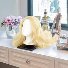 Wig Styling Holder Base For Tabletop Display Style Model Hair Hat Hairpieces Mask Salon Travel, Halloween - View 6