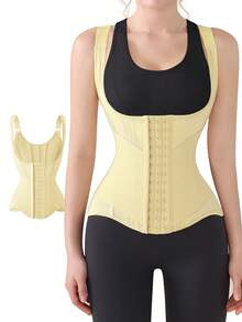 MISTHIN New Design Tank Top Strap Waist Trimmer Slimming Shapewear Tummy Control Body Shaper With Back Support - Multicolor - View 53