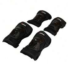 Motorcycle Knee Pads, PP Shell Anti-Fall Riding Protective Gear With Shock Absorption, 4-Piece Set Windproof Warm Adult Protective Equipment - Knee Pads (Female) - View 7