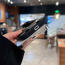 Funda para móvil con estampado de gafas de sol de panda, compatible con fundas para Samsung, Apple, VIVO, OPPO, ,  y Honor. Fabricada en TPU, ofrece protección contra golpes y caídas. ¡Perfecta para un uso diario con estilo y durabilidad! - Negro - Ver 5