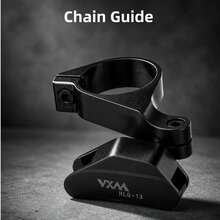 VXM Mountain Bike Chain Guide, Single Chainring Chain Stabilizer, Positive And Negative Teeth Anti-Drop Chain Accessory - Black - View 6