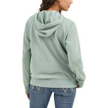 Wrangler Women's Retro Logo Hoodie Variant 2 - Blue Surf - View 2