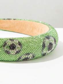1pc Fashionable Gorgeous Colorful Chocolate Fragment Hair Hoop Hair Accessory - FG666-green - View 3