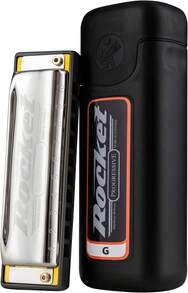 Hohner ROCKT-G Rocket Harmonica, Key Of G - White - View 1