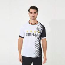 Camiseta de fútbol de manga corta de la Copa  2026, camiseta para fanáticos de la Copa - Inglaterra - Ver 5