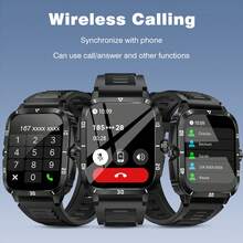 Popular 2.01-Inch HD Smart Watch, Wireless Calling, Customizable Wallpaper, Sports Mode, Message Notification And Music Control, Compatible With Android And IOS Systems, Suitable For Men And Women - Multicolor - View 9