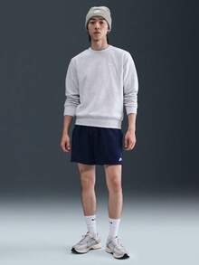 Nike Men's AS M NK CLUB FT CREW Sweatshirt Knit Pullover FN3889-051 - Grey - View 6
