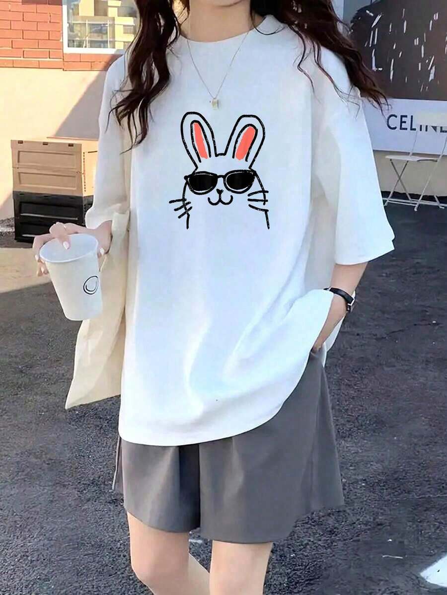 Women T-Shirts - White - View 1