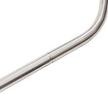 YUNRUX Modern Shower Curtain Rod, 304 Stainless Steel, Adjustable From 17.72-29.53 Inches, Diamond Shape, Drill-Free Installation, Easy To Clean,  To Use - C - View 5