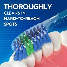 Indicator Contour Clean - Cepillo de dientes manual, 2 unidades - Azul - Ver 3