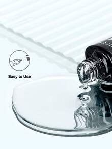 TOMICCA 2 Stück 8ml klarer Nagellack-Gel und Überlack Set, erfordert UV-Lampen-Aushärtung, langanhaltende Gel-Maniküre-Set, geeignet für DIY Nagelsalon Zuhause oder als Geschenk für Frauen - Transparent - Übersicht 3