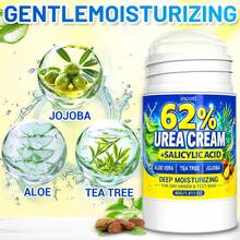 尿素乳霜 - 保濕修復乾燥龜裂肌膚（足部、手部、膝蓋），含 62% 尿素可滋潤乾燥肌膚並舒緩龜裂，適用於乾燥/敏感肌膚，40G - 無味 - 查看 3