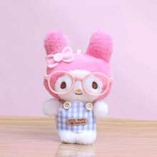 SANRIO 1個兒童絨毛娃娃吊飾，背包配件、鑰匙圈，情人節禮物、生日禮物、派對小禮物 - 彩色 - 查看 9
