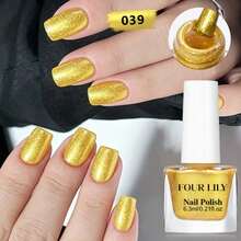 FOUR LILY 6.3ml Kuteks Kuku Berbasis Air yang Dapat Dikupas, Tanpa Perlu Dipanggang, Cepat Kering, Tahan Lama, Cocok untuk Salon, DIY, dan Penggunaan di Rumah, Tersedia Berbagai Warna - MultiWarna - View 41