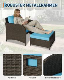 Conversation Sets - Blue - View 3