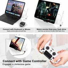 3-In-1 Lightning To USB Adapter - SD/TF Card Reader - USB 3.0, Memory Card Viewer - View 3