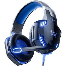 Tagry G2000 Over-Ear Gaming Headphones Wired Headset With Mic And LED Light 50mm Driver 3.5mm/USB Connection For Gaming Daily Use - View 12