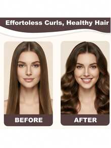 6/1pc Large Heatless Fluffy Wave Curling Rods, Suitable For Overnight Heatless Curls, Create Big Wave Hairstyle, Long Or Medium Hair Fluffy Curling Rods, Soft Curling Rods, Damage-Free Styling Tool - Multicolor - View 7