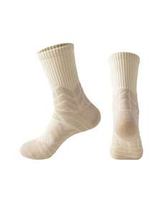 1/2 Pairs Thick Terry Basketball Socks, Quick-Drying Anti-Slip High Sports Socks - Multicolor - View 10