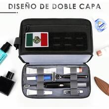 ETRONIK Neceser Hombre, Neceser de Viaje con Doble Capa, Estiloáctico Bolsa de Viaje Hombre Impermeable, Neceser Para Hombre Sobaquera Hombre con EDC Molle para el Cuarto de Baño - Neceser, 10 pulgadas - Ver 3