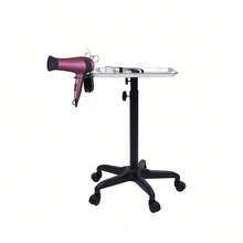 Dental Medical Doctor Tattoo Metal Rolling Service Tray,Salon Tray, Height Adjustable Salon Tray On Wheels, Hair Color ServiceTray Durable And Non-Rusting - 1 - View 4