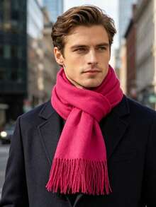 Women's Scarves - Hot Pink - View 2