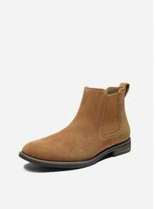 Chelsea Suede Boots For Men - Mocha Brown - View 6