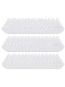 5/10/20/30/35/40/45/50 /100 Pieces Of Triangular Flocking Puff. The Makeup-Fixing Puff Is Specially Designed For Contours, Eyes And Eyes. The Fan-Shaped Puff For Wet And Dry Use Is Sponge Powder Cake, Which Is Suitable For All Skin Types. - Multicolor - View 9