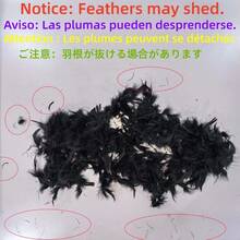 1pc Colorful Artificial Feather Scarf, 2m Long, Women's Feather Scarf, Suitable For Dance, Wedding, Party, Halloween, Stage Decor, Festival Party Headwear, Clothing Accessories, Scarf Decoration, Great For Birthday Party, Halloween, Christmas, Racing, Afternoon Tea, New Year's Eve, Concerts And Home Decor, Dance Wedding, Stage Performance, Carnival Costume And Accessories, Party Supplies - A - View 4