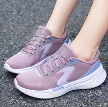 Skechers 全新百搭女士運動休閒跑步鞋 - 粉紅紫色 - 查看 2
