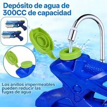 2pzs Pistola De Agua Juguete Playa Patio Lanzadores De Agua - Azul - Ver 5