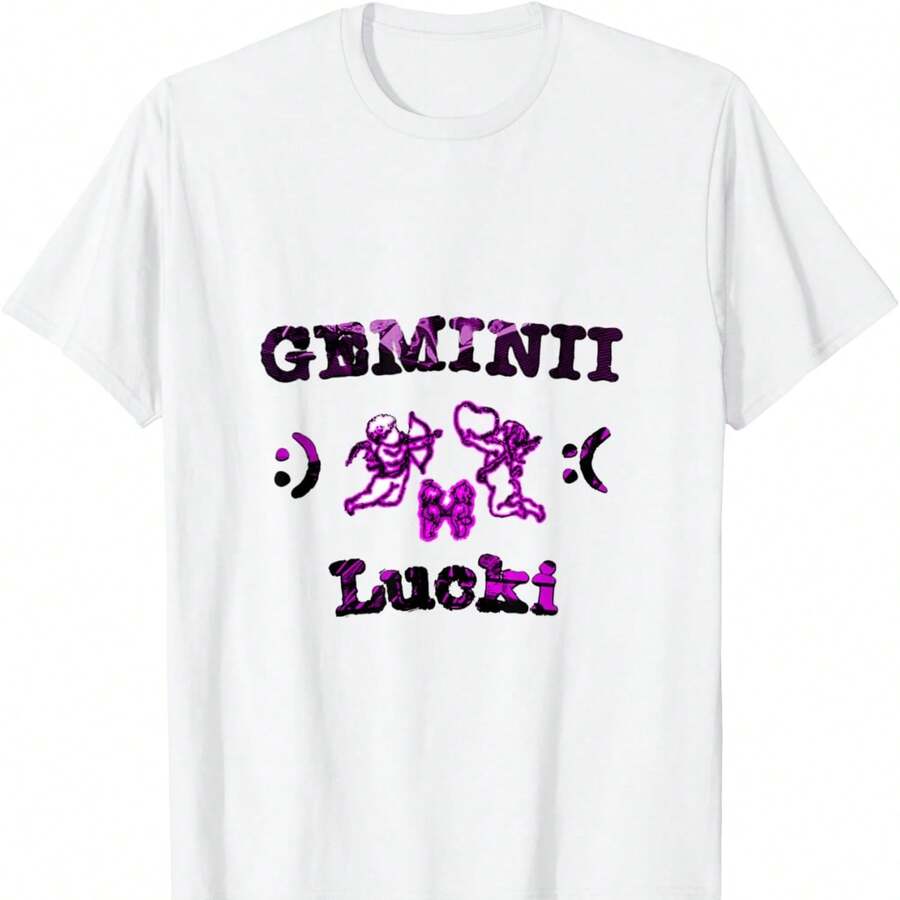 Camiseta DaRealest L1UCKI Gemini Tour - Blanco - Ver 1