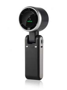 Ventilador Turbo Plegable Portátil de Mano 3 en 1, Enfriamiento de Alta Velocidad, Batería de Litio de 1200mAh, Batería Recargable, Ventilador de Cuello de Larga Duración, Accesorio de Enfriamiento de Verano - N607 - Ver 13